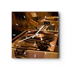 Vægur, Uret - Kan du mærke kraften? - 30x30 cm