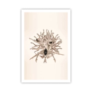 Plakat - Blomstrende i dans - 61x91 cm