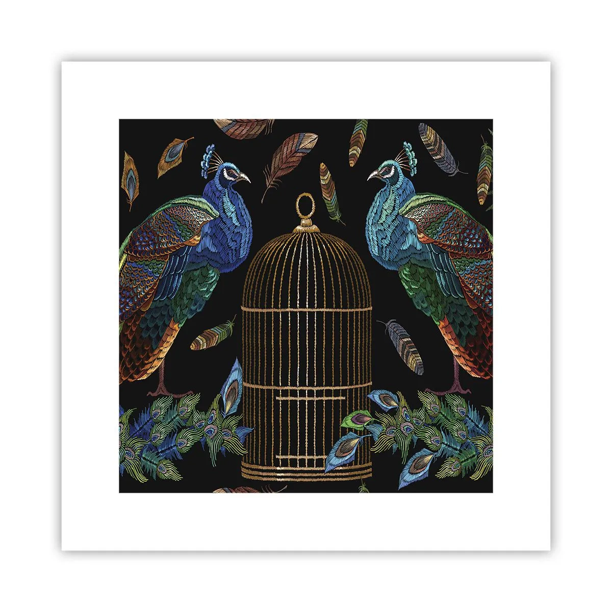 Plakat - I kongelige gevandter - 30x30 cm