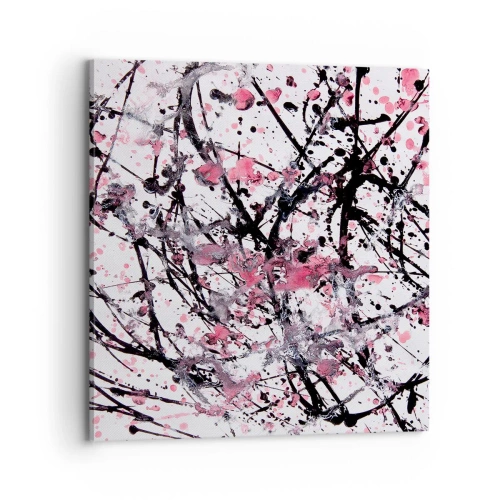 Lærredstryk - Billede på lærred - Livets flygtige natur - 70x70 cm