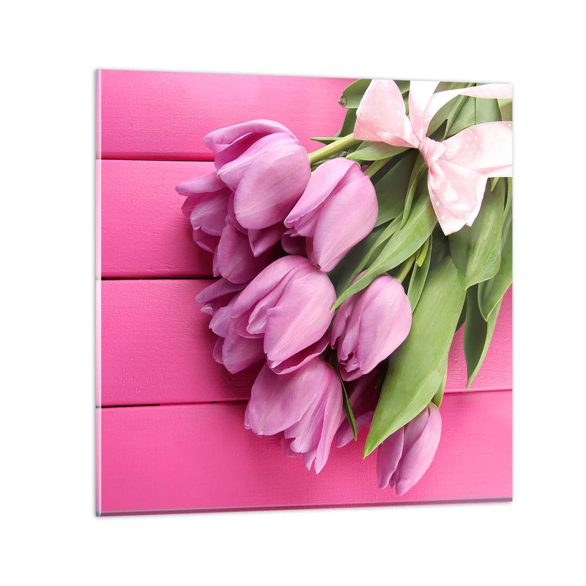 Billede på glas - Kun til dig - 60x60 cm