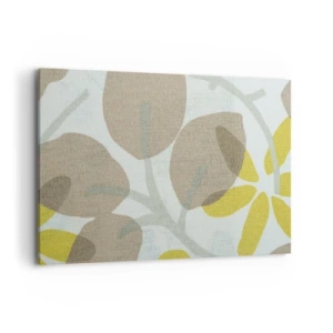 Lærredstryk - Billede på lærred - Komposition i solskinnet - 120x80 cm