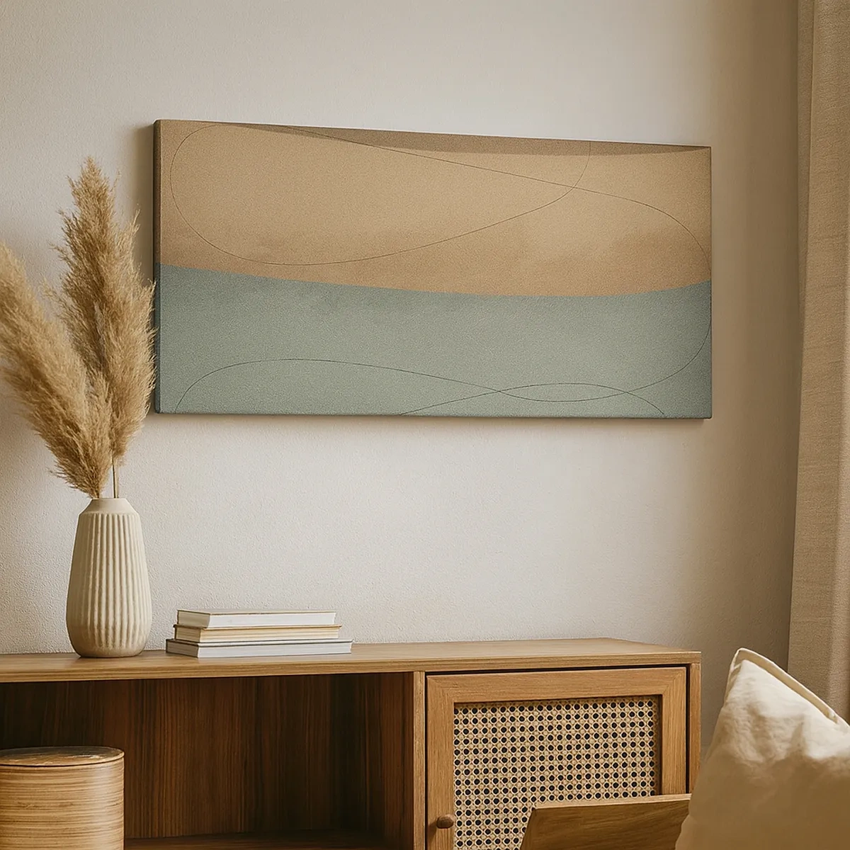 Lærredstryk - Billede på lærred - Vandret sammensætning - 30x30 cm