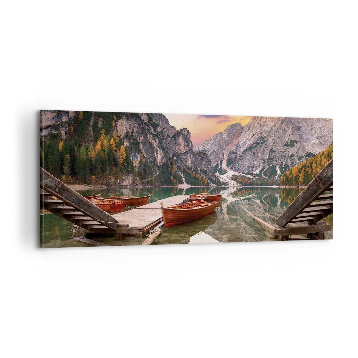 Lærredstryk - Billede på lærred - Dagens løfte - 100x40 cm