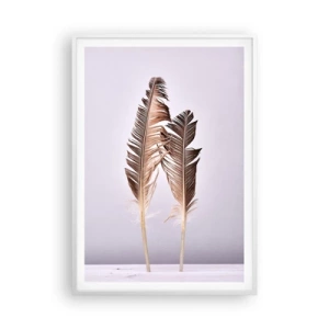 Plakat i hvid ramme - Mod intetheden - 70x100 cm