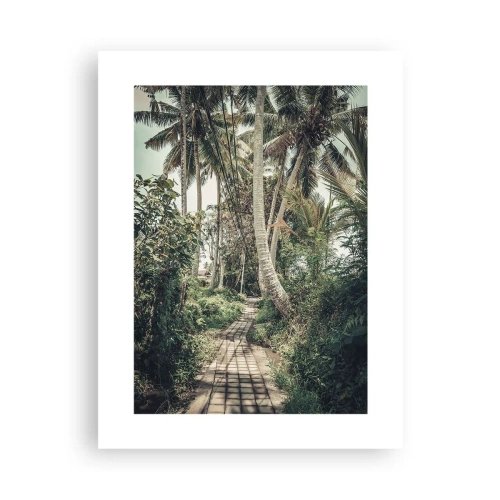 Plakat - Palmeallé - 30x40 cm