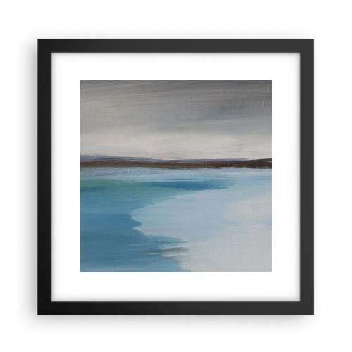 Plakat i sort ramme - Horisontalt landskab - 30x30 cm