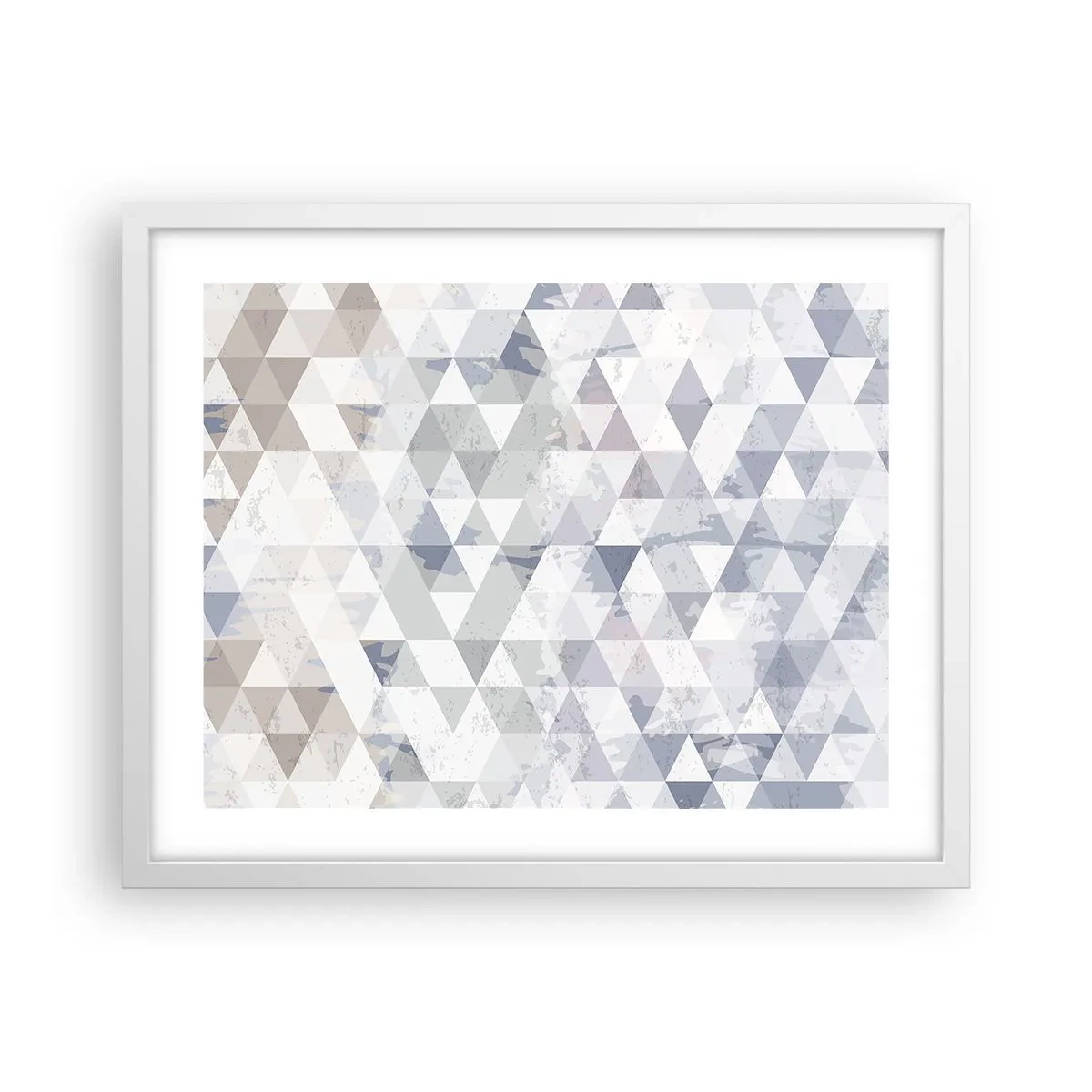 Plakat i hvid ramme - I takt på tre - 50x40 cm