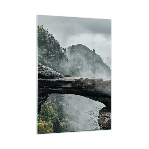 Billede på glas - Eventyret er ved at begynde - 50x70 cm