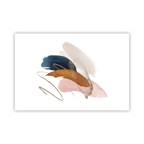 Plakat - Bevinget sammensætning - 91x61 cm
