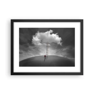 Plakat i sort ramme - Alt er muligt - 40x30 cm