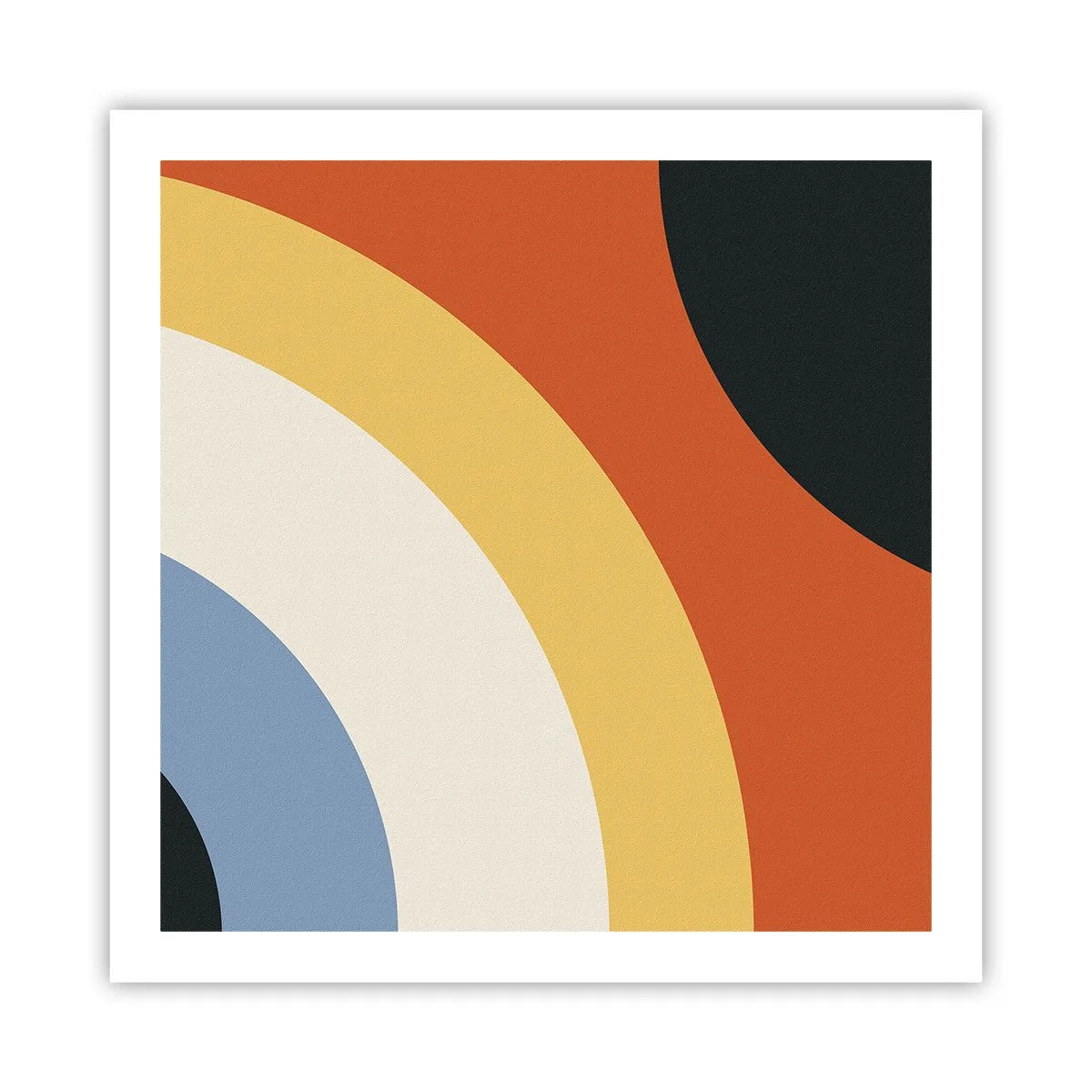 Plakat - Over for hinanden - 60x60 cm