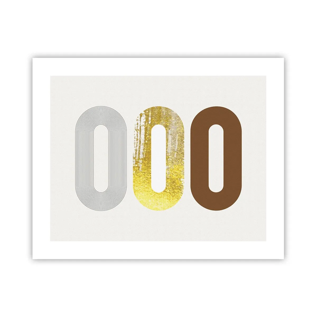 Plakat - Åhhh! - 50x40 cm