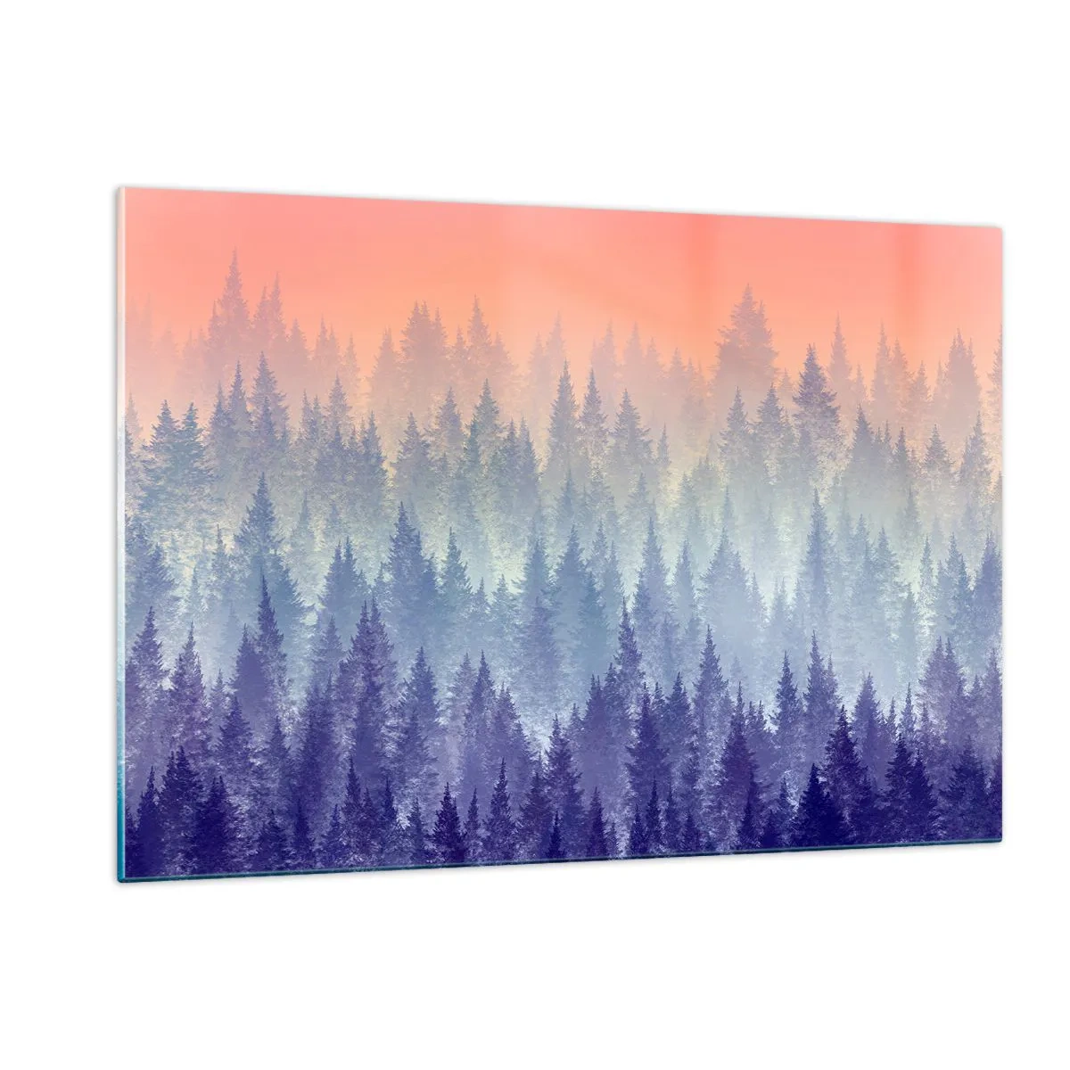 Billede på glas - Højt, højere, til himlen - 120x80 cm