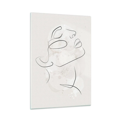 Billede på glas - Skitse af drømmen - 50x70 cm