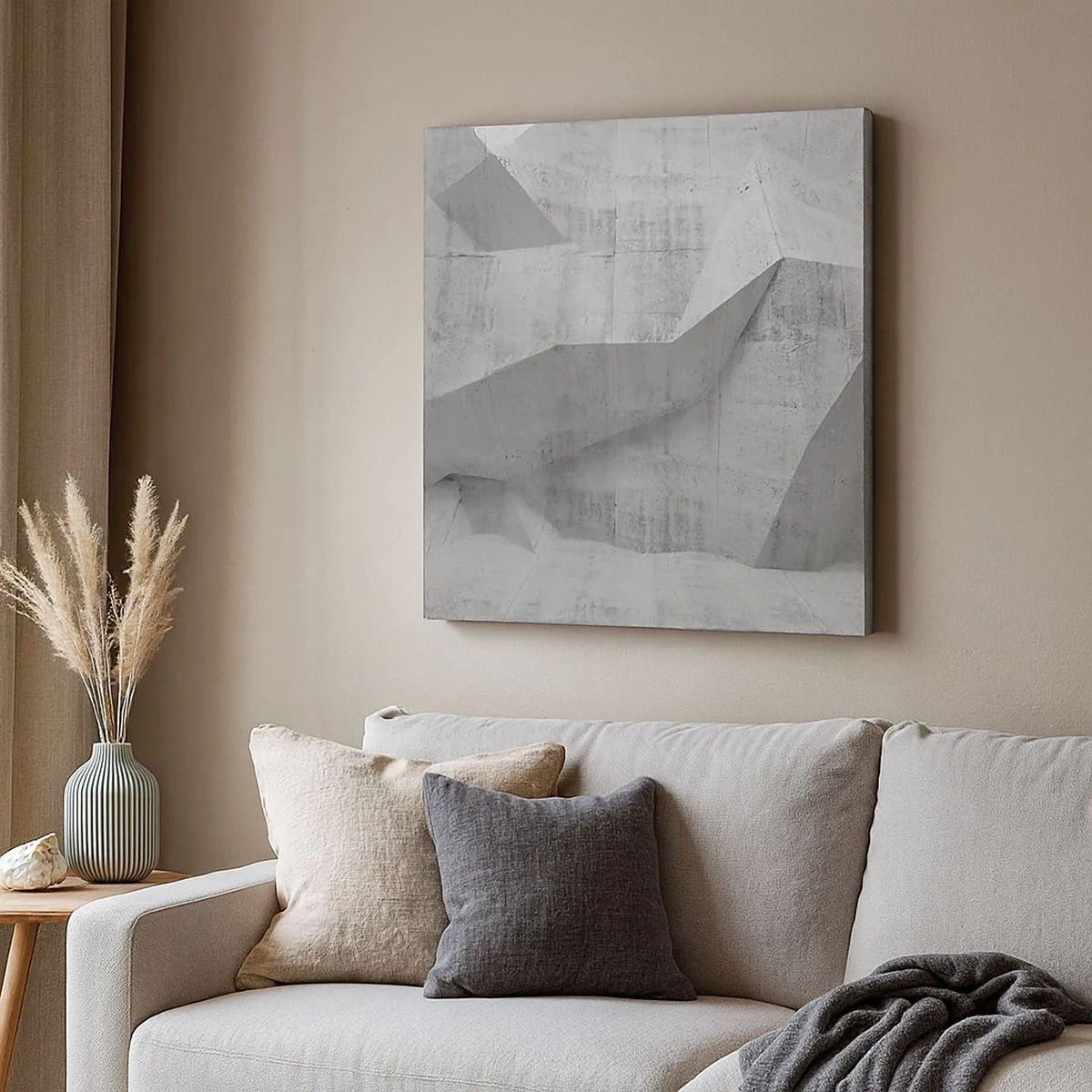 Lærredstryk - Billede på lærred - En ægte udfordring - 30x30 cm