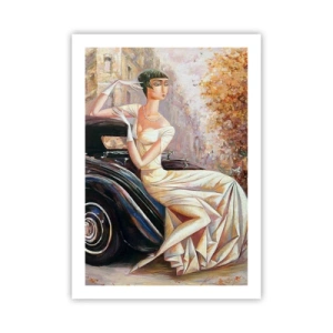 Plakat - Retro elegance - 50x70 cm