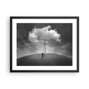 Plakat i sort ramme - Alt er muligt - 50x40 cm