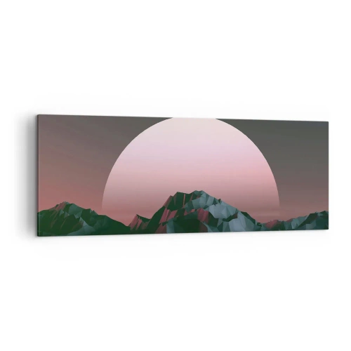 Lærredstryk - Billede på lærred - I en nabogalakse - 140x50 cm