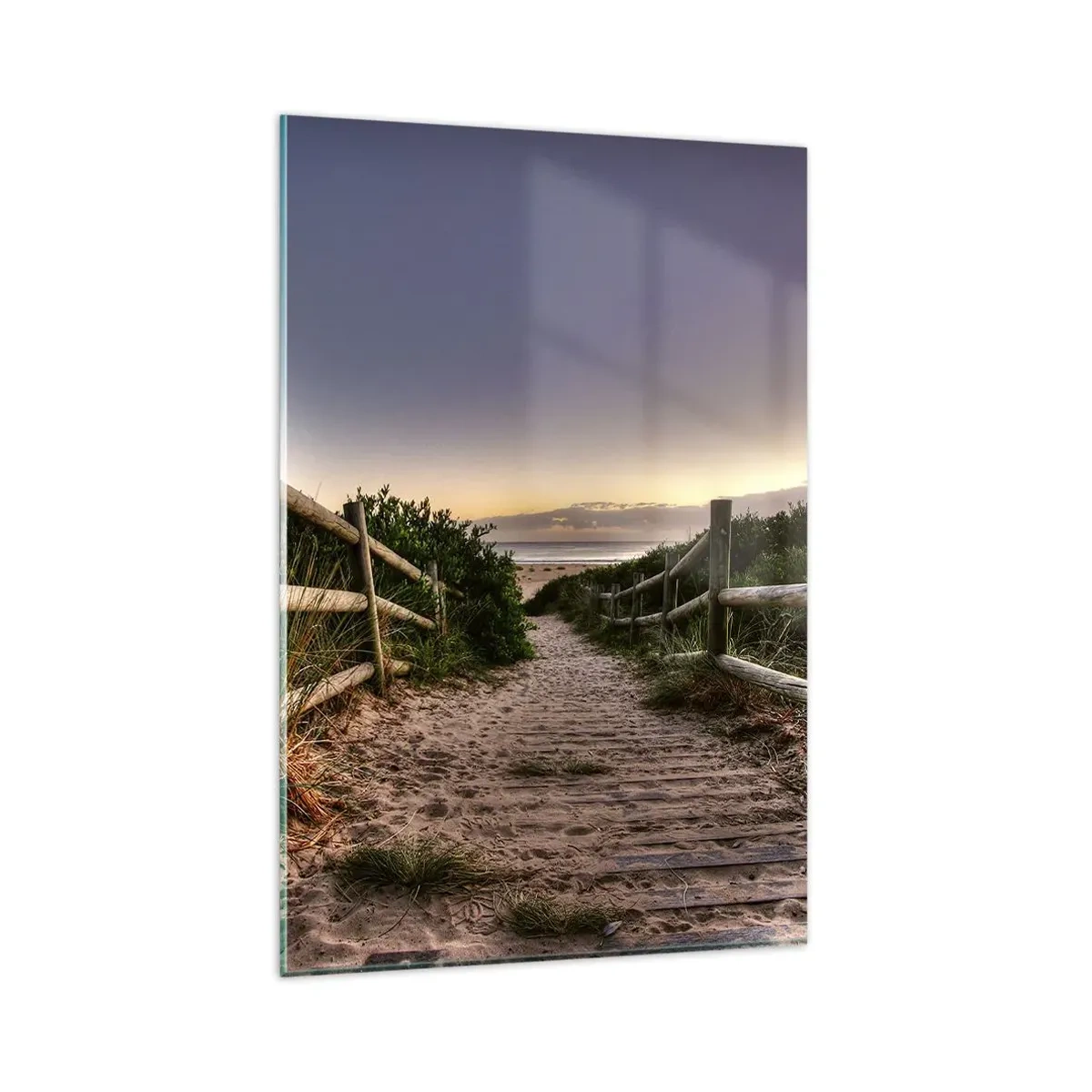 Billede på glas - Du kan allerede se målet - 80x120 cm