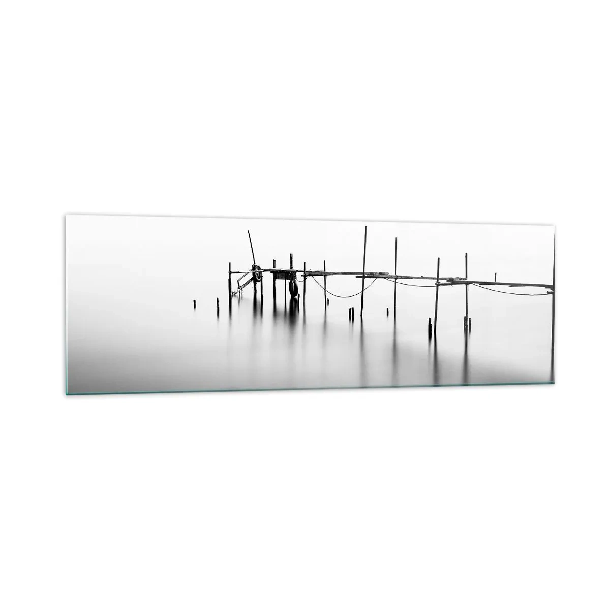 Billede på glas - Hvad nu, hvis verden ikke eksisterer? - 160x50 cm