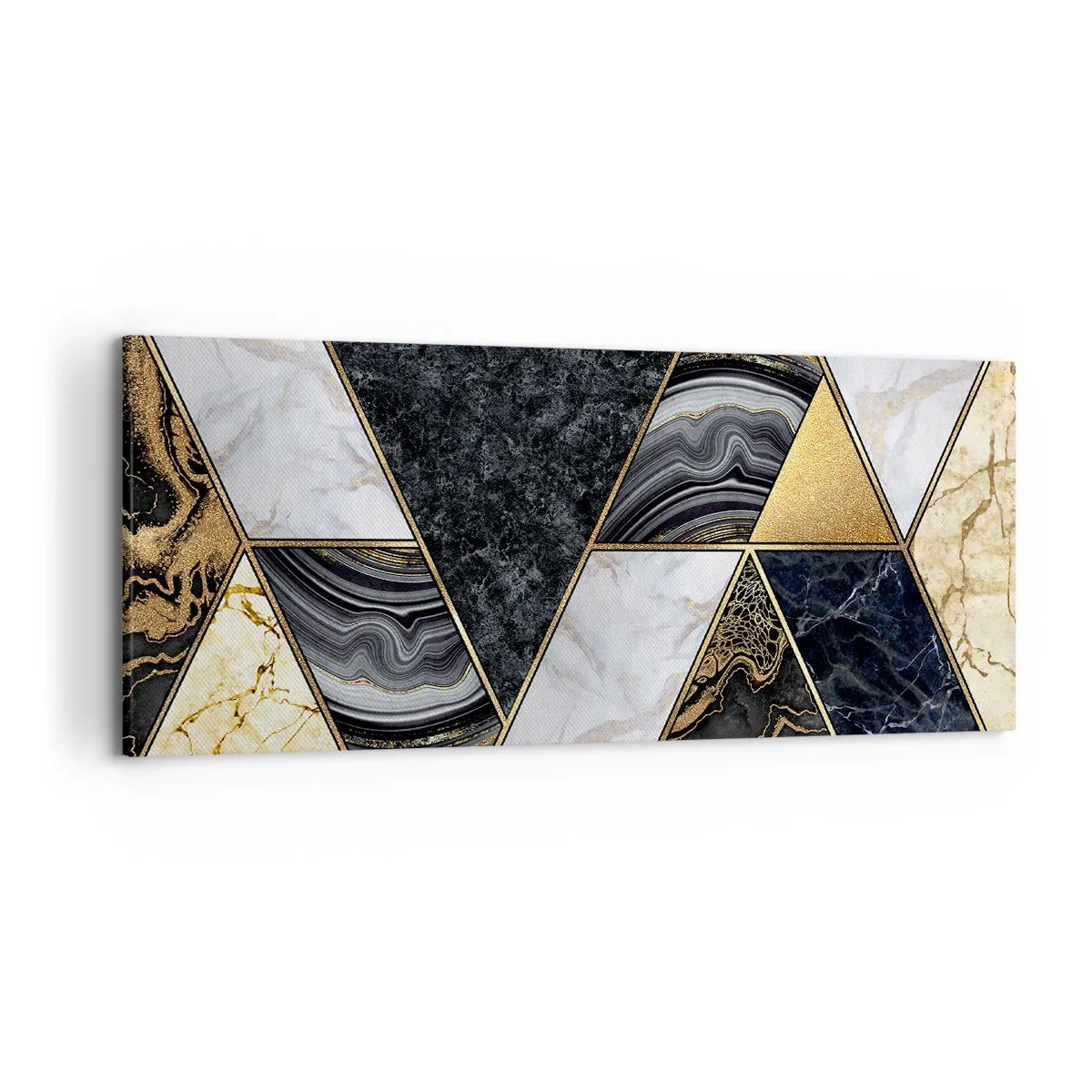 Lærredstryk - Billede på lærred - Sten for sten - 120x50 cm