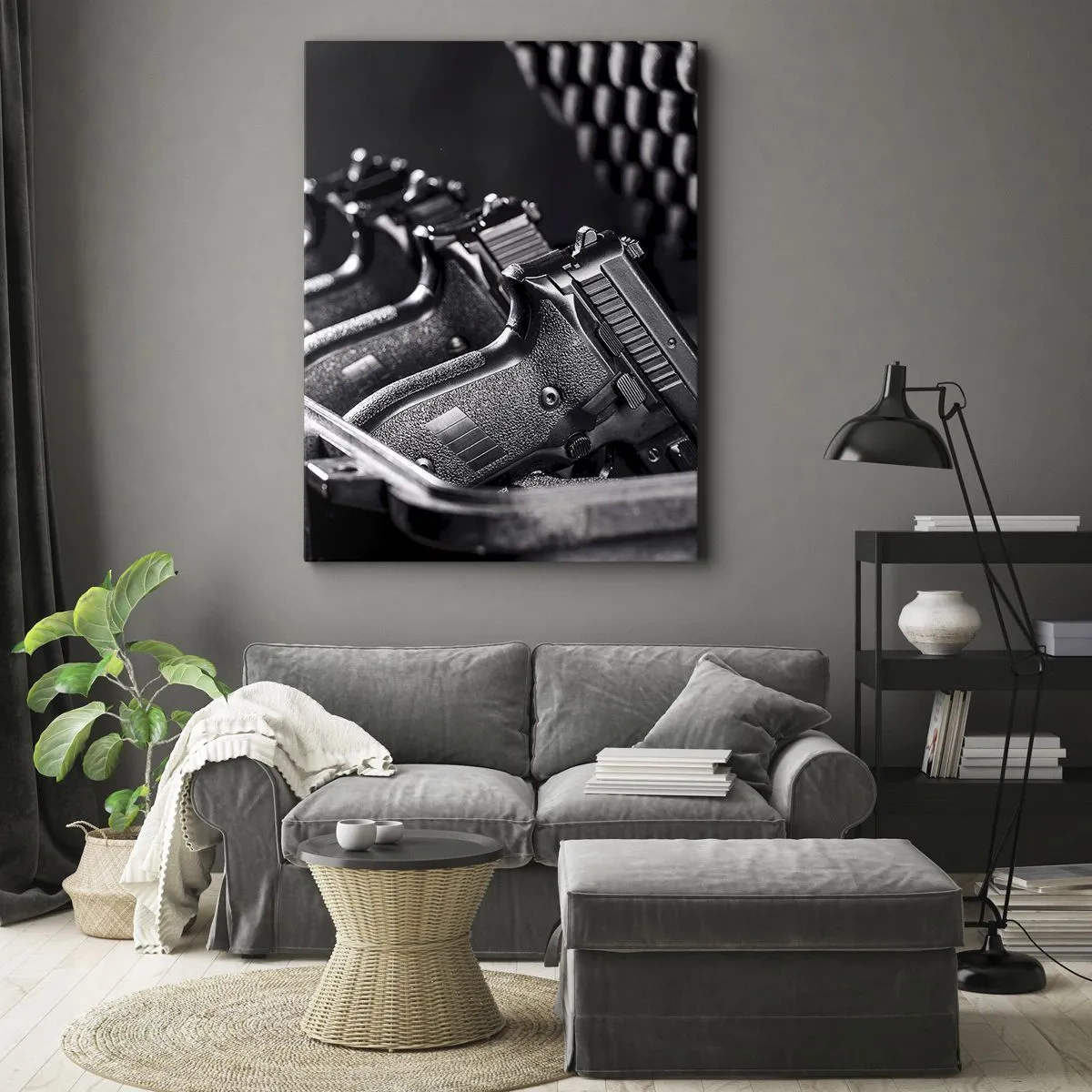 Lærredstryk - Billede på lærred - Sport for mænd - 50x70 cm