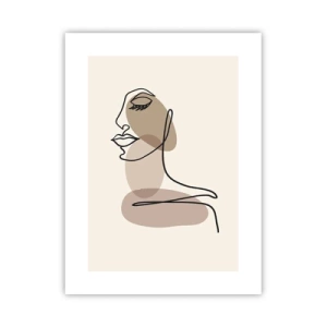 Plakat - Lytter til sig selv - 30x40 cm