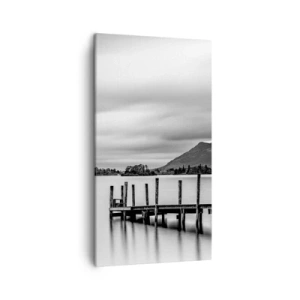 Lærredstryk - Billede på lærred - Mildhed og styrke - 45x80 cm