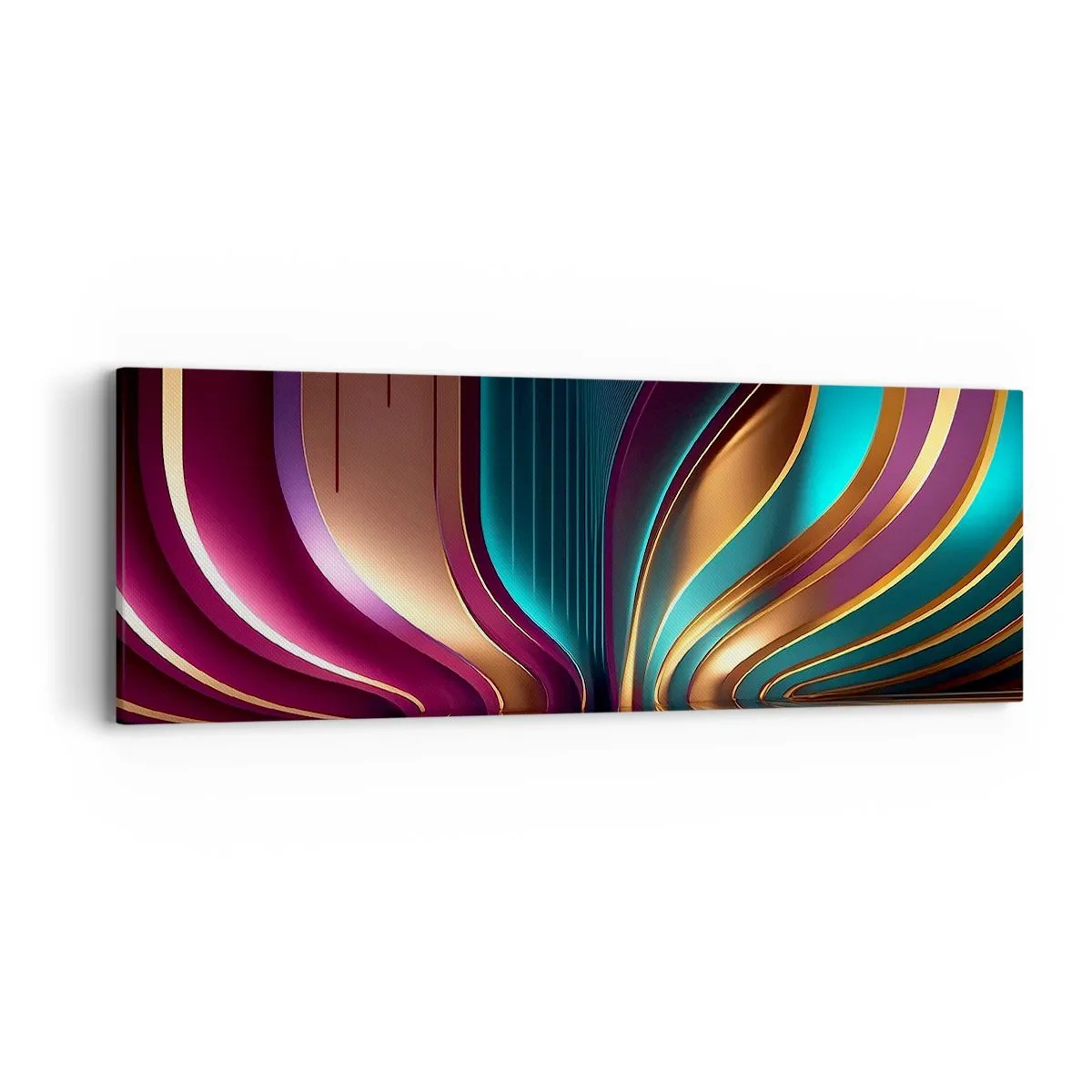 Lærredstryk - Billede på lærred - Lysets arkitektur - 90x30 cm