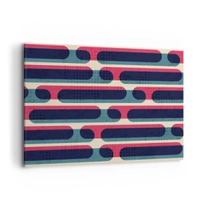 Lærredstryk - Billede på lærred - Indad og fremad - 100x70 cm