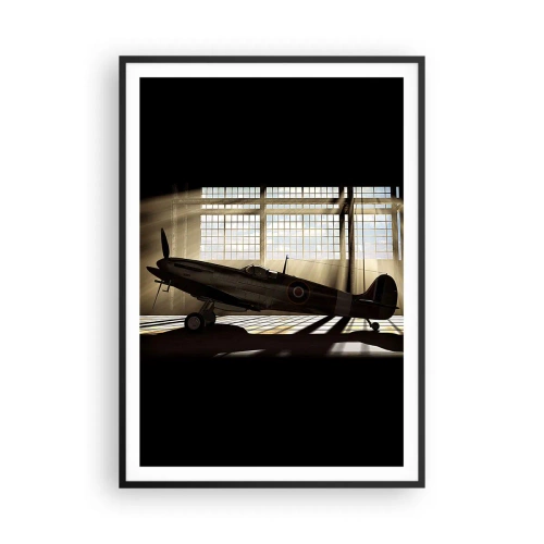 Plakat i sort ramme - Resten af krigeren - 70x100 cm