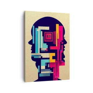 Lærredstryk - Billede på lærred - Nye slips - 50x70 cm