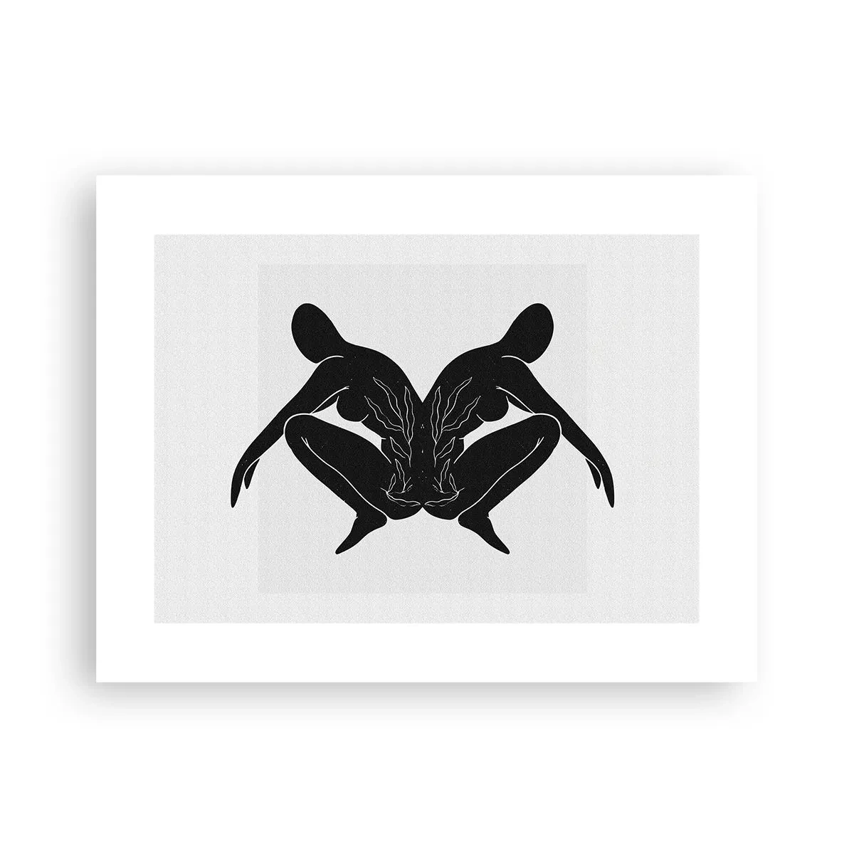 Plakat - En delt sjæl - 40x30 cm