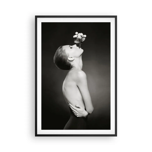 Plakat i sort ramme - Excentrisk elegance - 61x91 cm