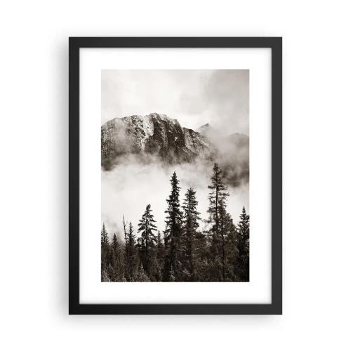 Plakat i sort ramme - Granit hersker - 30x40 cm