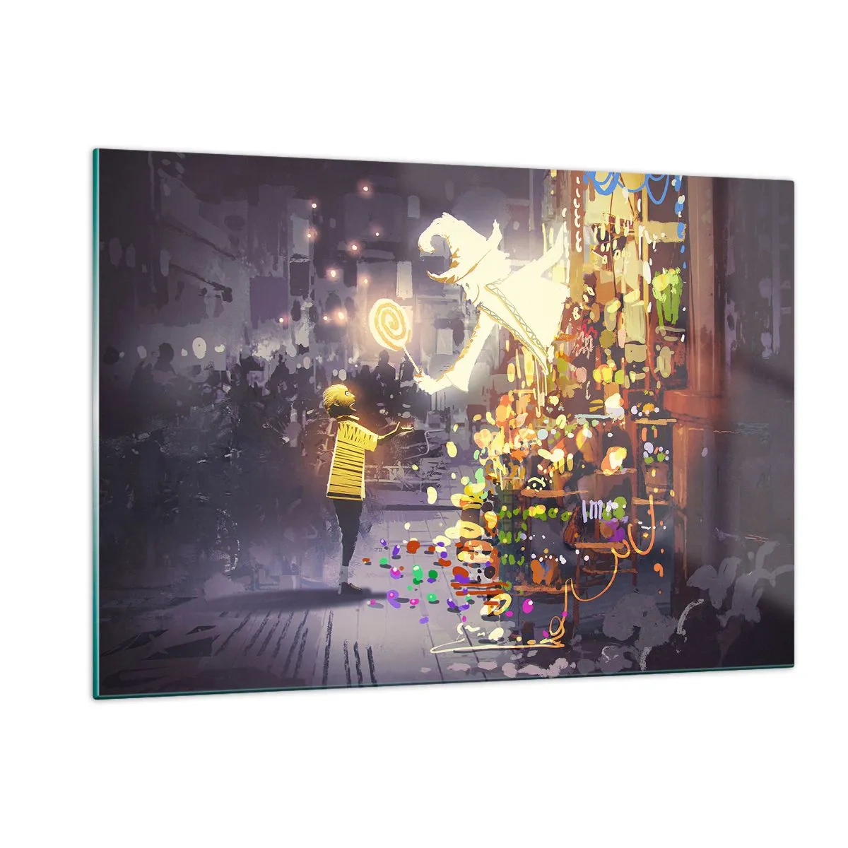 Billede på glas - Hekseri eksisterer - 120x80 cm