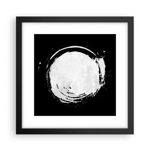 Plakat i sort ramme - Den gode vej ud - 30x30 cm