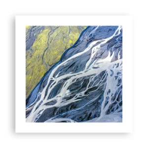 Plakat - Naturens hulemalerier - 40x40 cm