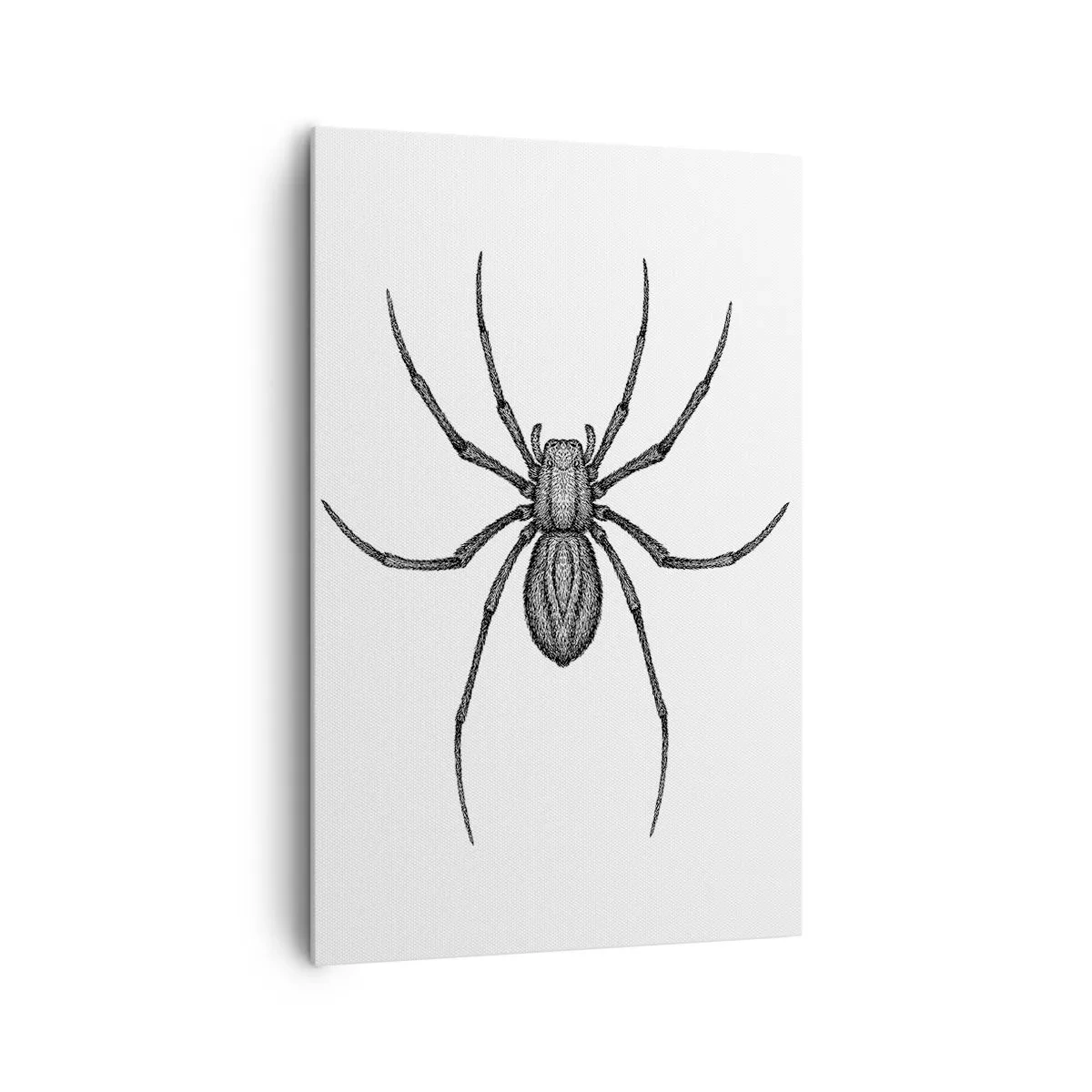 Lærredstryk - Billede på lærred - Foruroligende præcision - 80x120 cm