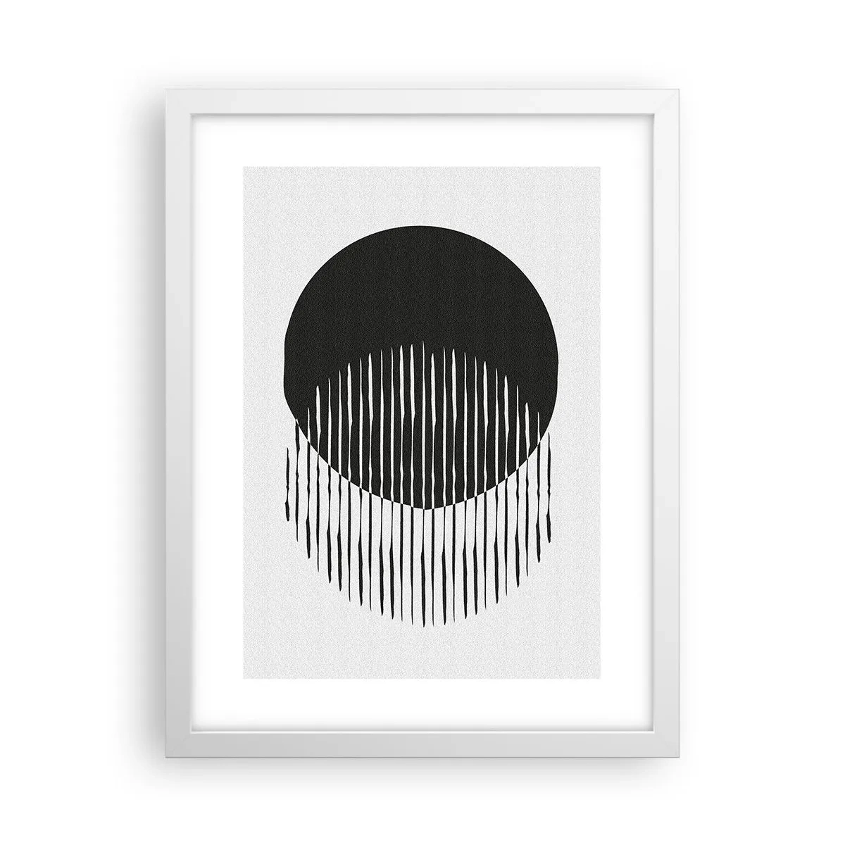 Plakat i hvid ramme - Hans alter ego - 30x40 cm