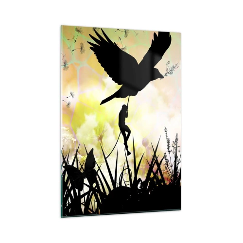 Billede på glas - I en eventyrlig atmosfære - 50x70 cm