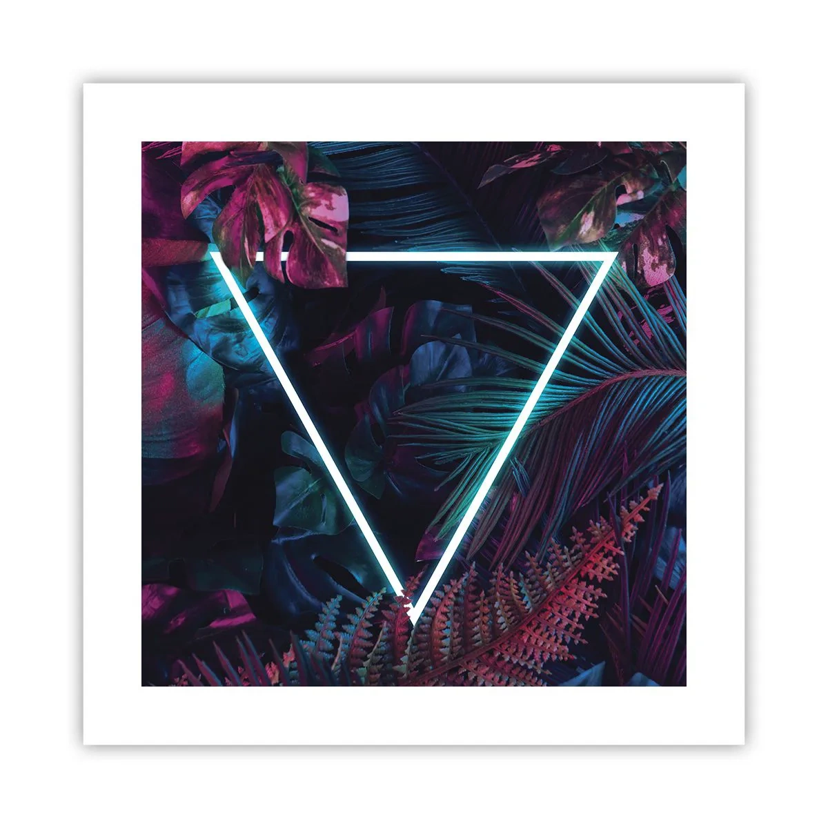 Plakat - Have i disco-stil - 40x40 cm