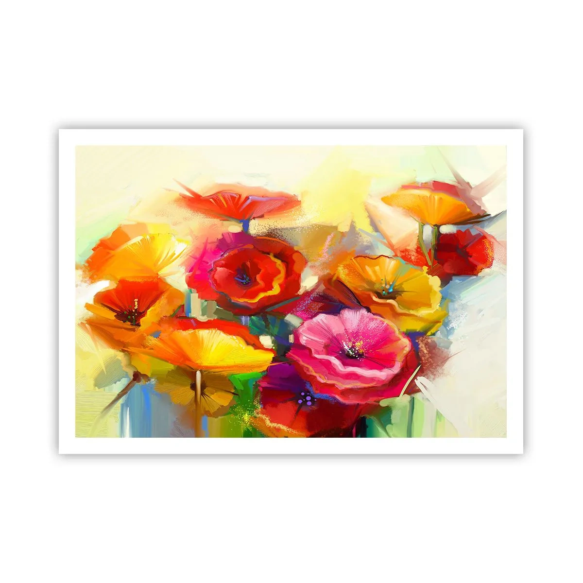 Plakat - Ikke kun rødt - 100x70 cm