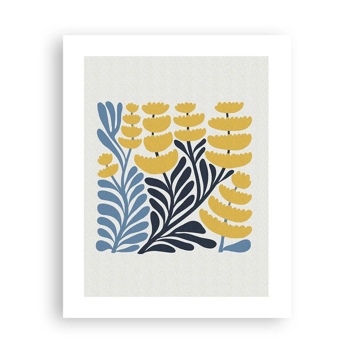 Plakat - Solrig seng - 40x50 cm