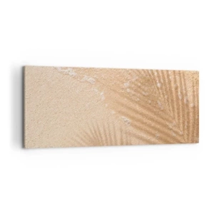 Lærredstryk - Billede på lærred - Skyggen af en varm sommer - 100x40 cm