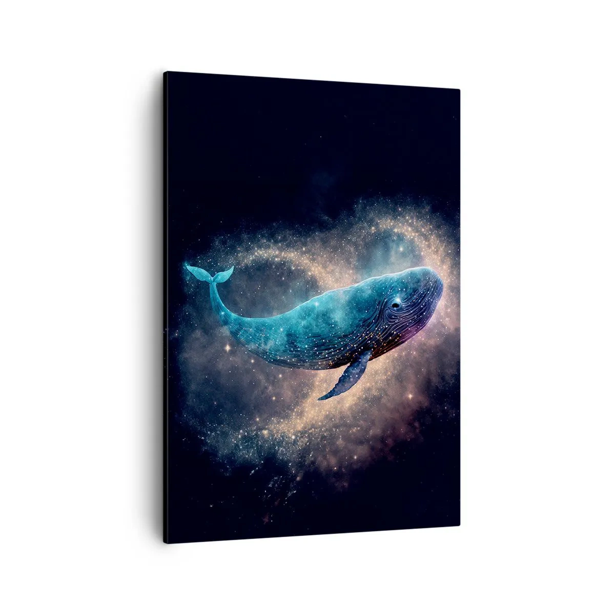 Lærredstryk - Billede på lærred - Der findes en verden... - 50x70 cm