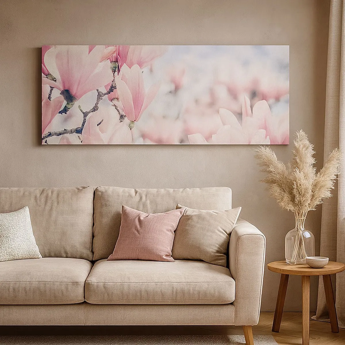 Lærredstryk - Billede på lærred - Idealet om subtilitet - 100x40 cm