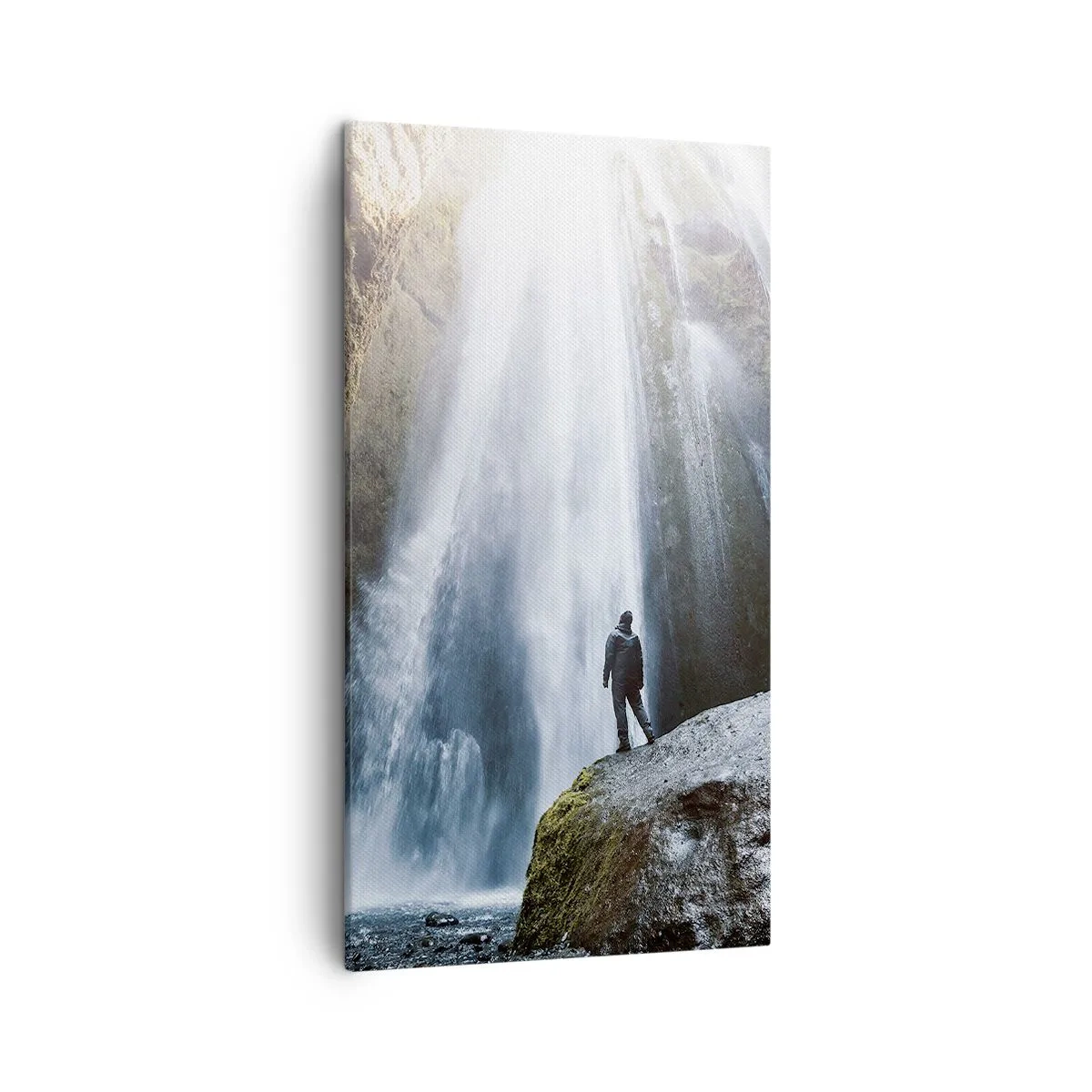 Lærredstryk - Billede på lærred - Genskabelse af proportioner - 45x80 cm