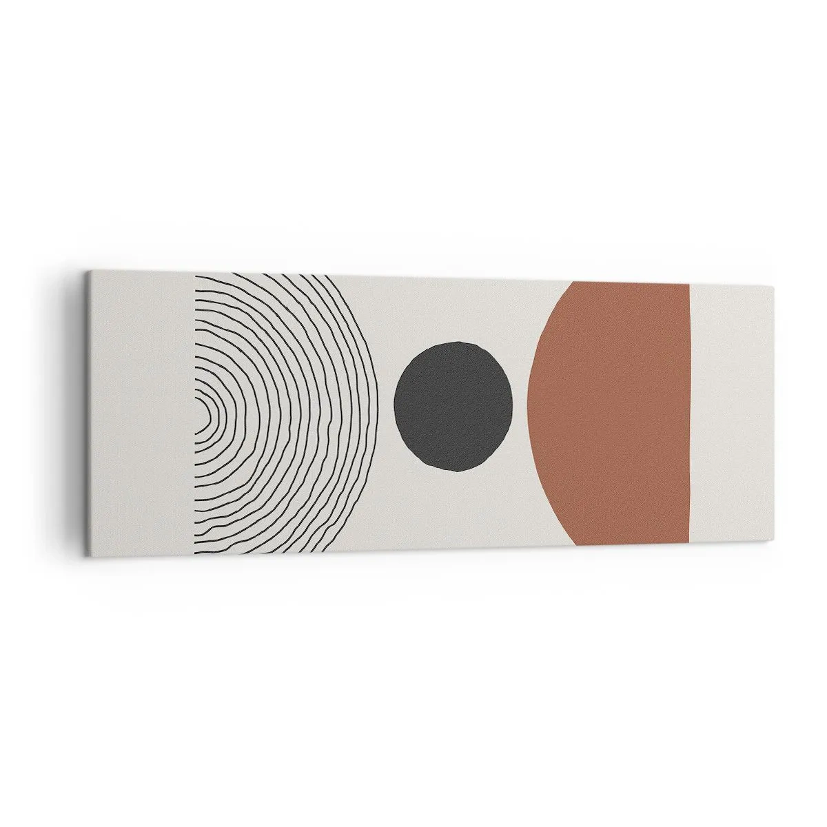 Lærredstryk - Billede på lærred - I rampelyset - 140x50 cm